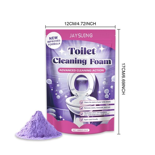 Toilet bowl cleaner powder - **toilet,