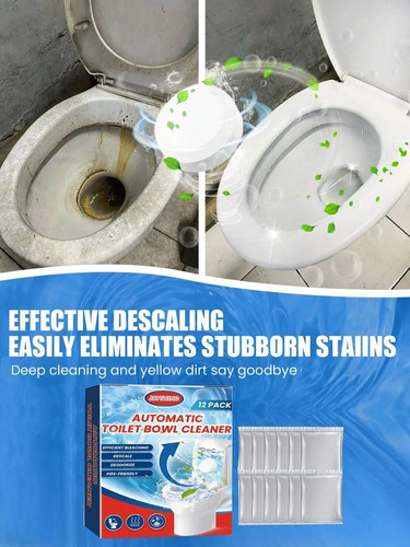 12pcs toilet bowl cleaner - toilet,