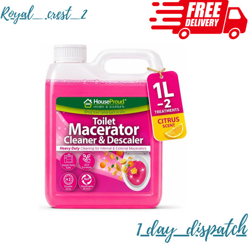 Macerator toilet cleaner - cleaner, &