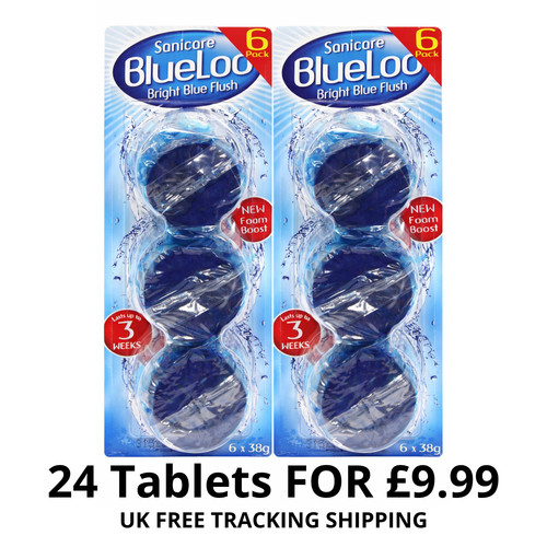 Toilet cistern blocks blue - blocks,