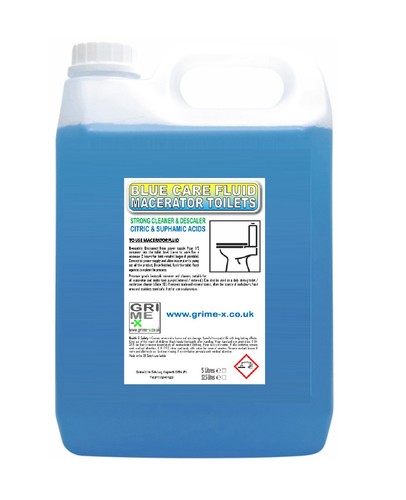 Toilet macerator blue fluid - macerator,