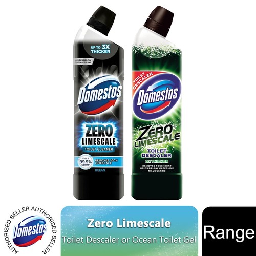 Domestos zero limescale toilet - limescale,